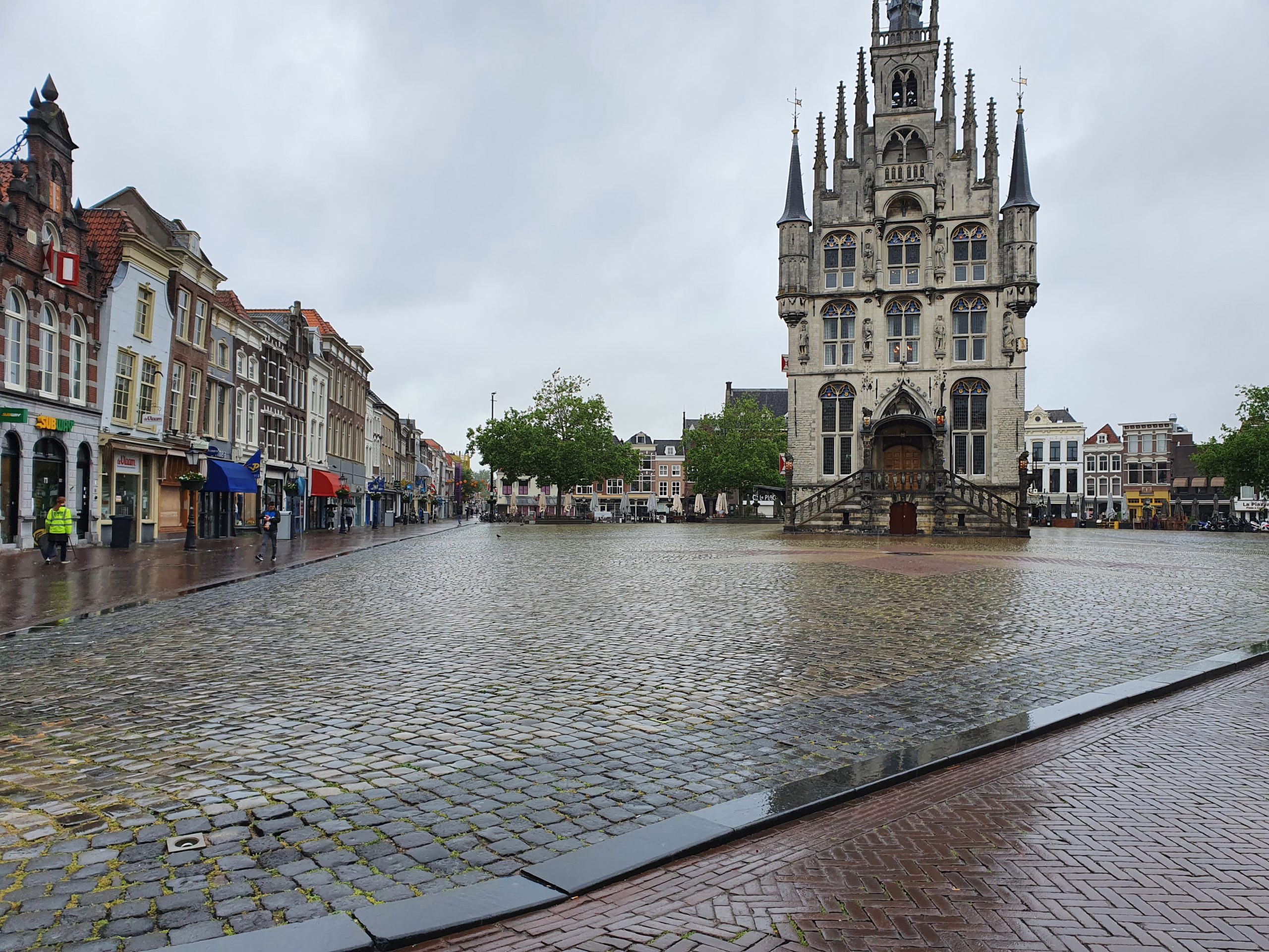 Het oude stadhuis van Gouda
